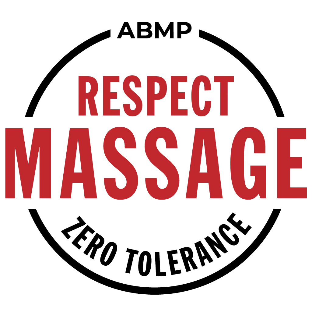 ABMP Respect Massage zero tolerance campaign seal